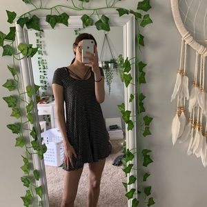 hollister striped dress